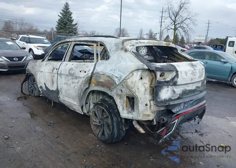 2021 Volkswagen Atlas Cross Sport 3.6L V6 Sel Premium из США, поврежденный, VIN 1V2TE2CA8MC210489